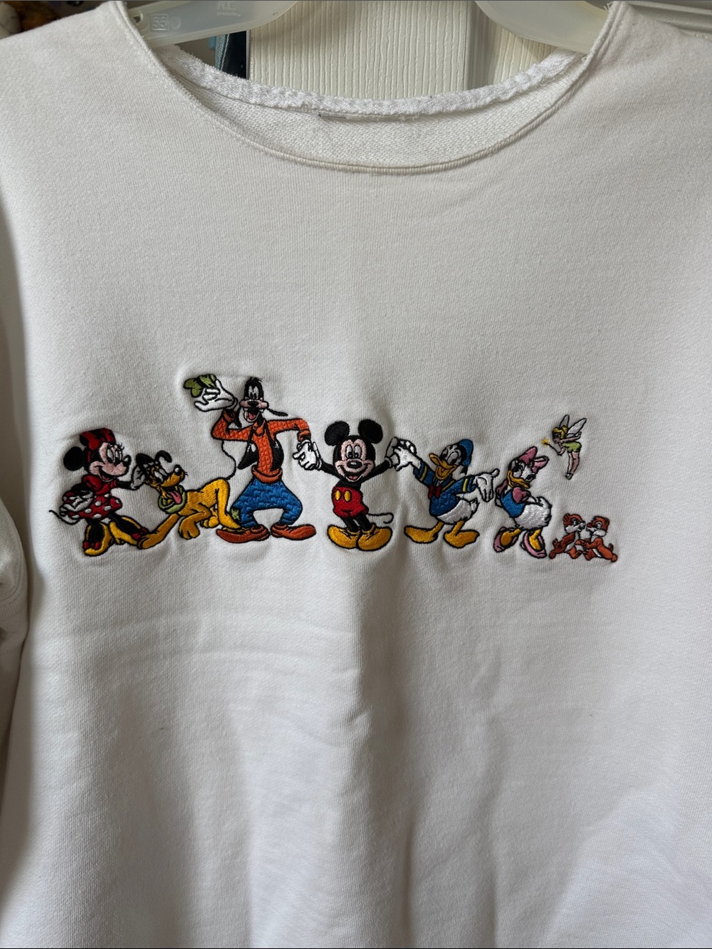 Disney White Womens Character Pullover Top